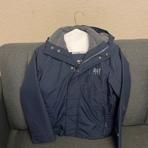Blue Abercrombie and Fitch jacket size 8 xs